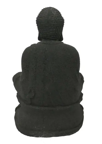 Product image 4 of the product “Seated Buddha Japan 19cm high. Black ”